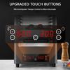 1700W Smokeless Steak Grill Oven, 30min Time and 800 Temp Adjust, Commercial Electric Steak Broiler, With Stainless Steel Accessories,A-220V view 3