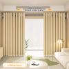 15-192'' Adjustable Shower Curtain Rod, Non Slip Tension Shower Rod, Stainless Steel Spring Shower Rod, 33.0mm Never Rust, for Bathroom Window Living Room Patio(Black,102"-137") view 2