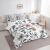 Erosebridal 7 Pieces Bed in a Bag Bedding Set with Sheets,Flower Full view 3