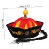 JEWEDECO Traditional Hanfu Headdress Chinese Emperor Hat Costume Accessory Performance Prop view 2