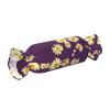 SamLng Daisy Purple Flowers Print Candy Cylindrical Pillow  Neck Support, Body Cushion, Perfect Travel Companion & Home Dcor Gift view 2