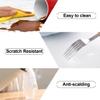 11.8"~94.5" Frosted Clear Table Protector, Waterproof Plastic Tablecloth 1.5mm Thick, Clear Table Cover Protector for Dining Tables and Coffee Tables, Rectangular Vinyl Desk Pad Mat(19.7'' x 23.6'') view 2