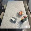11.8"~94.5" Frosted Clear Table Protector, Waterproof Plastic Tablecloth 1.5mm Thick, Clear Table Cover Protector for Dining Tables and Coffee Tables, Rectangular Vinyl Desk Pad Mat(19.7'' x 23.6'') view 3