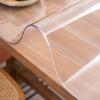 11.8"~74.8" Clear Desk Mat, Desk Protector for Coffee Table and Dining Room Table, Writing Desk Pads on Top of Desks Rectangle, Waterproof PVC Desk Cover Protector(55.1'' x 55.1'') view 1