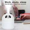 Humidifiers for Bedroom,250ml Easy To Fill and Clean,Quiet Ultrasonic Mini Humidifier with 2 Mist Modes and Color Nightlight,Auto Shut-Off Air Humidifier for Nursery Home Indoor Plants view 4