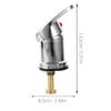 CRILSTYLEO Hair Salon Faucet Hot Cold Water Mixing Valve for Salon Use view 4