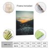Inspirational Quotes Isaiah 41 13 Wall Art Bible Poetry Verses Framed Canvas Poster Wall Art for Home Living Room Farmhouse Wall Decor Gift 16x20inch(40x50cm) view 2