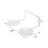 AUTSUPPL 4pcs Mattress - Stopper Bracket for Bed Frames Sturdy Non- Mattress Gripper Bed Easy to Install No Damage to Furniture view 2