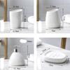 WXLYJXUE Countertop Accessories Set 5 Piece Set Ceramics Bathroom White European Simple Style Bath Set for Bathroom Accessories Set Bath Room Sets view 2