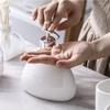 WXLYJXUE Countertop Accessories Set 5 Piece Set Ceramics Bathroom White European Simple Style Bath Set for Bathroom Accessories Set Bath Room Sets view 4