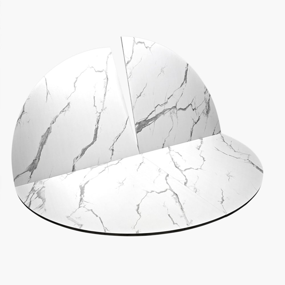 120CM-200CM four-point foldable round tabletop tabletop dining table round home large round table,Large Round Foldable Table Top,Temporary Table Top,Replace Table Top,Foldable Table Top Extender(A,190