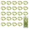 uxcell 30pcs Artificial Pearl String for Floating Candle, 4.4 ft Floating Faux Beads Pearl for Centerpiece Vases Filler Wedding Christmas Party Garland Decoration (Green) view 1