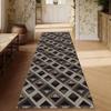Fouiunler Moroccan Trellis Runner Rug,2x10ft,Retro Checkered Hallway Rugs,with Rubber Backing Washable Rugs Runners Non Skid Kitchen Rugs Runner Rug for Entryway Indoor Floor Runner Carpet view 4