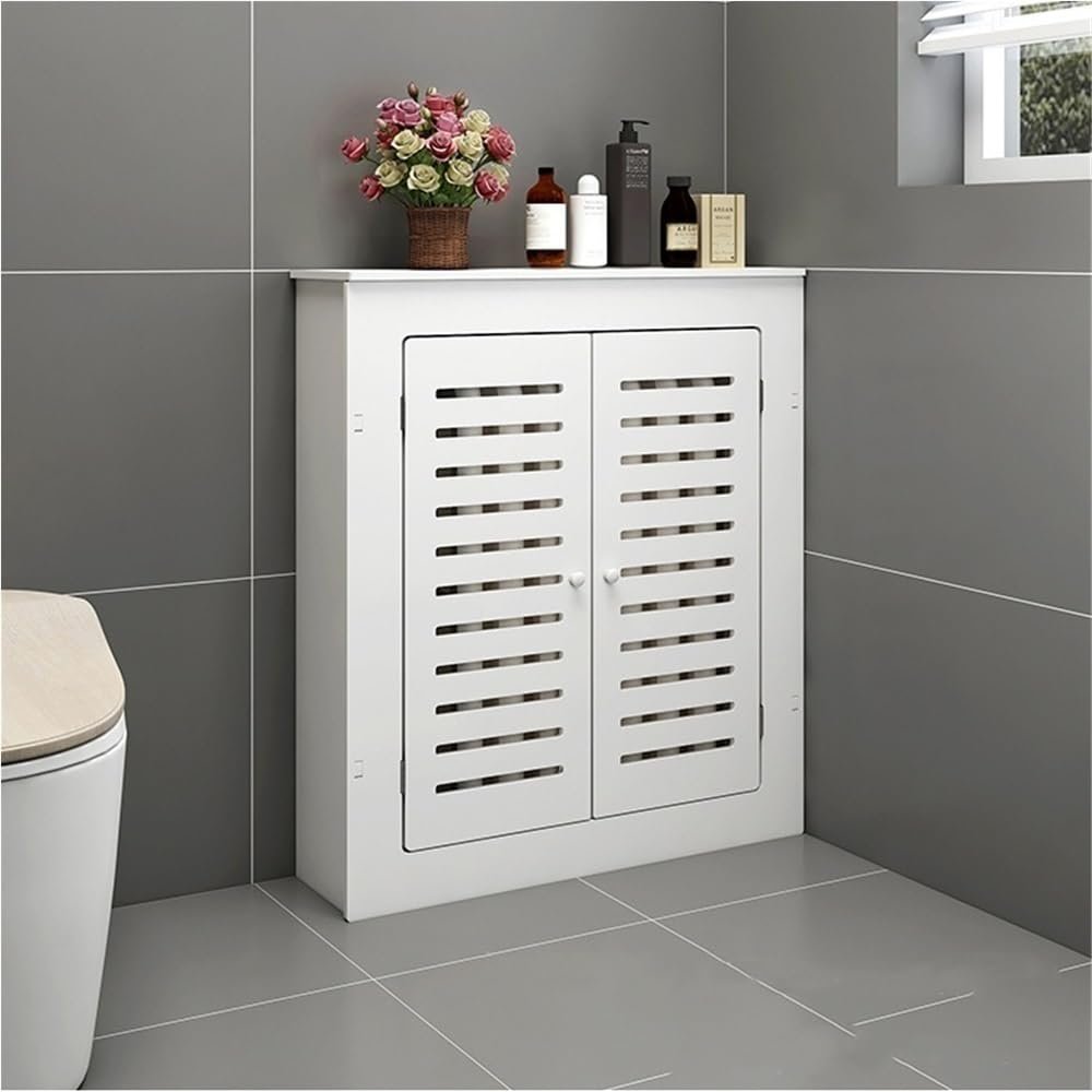 Ehzgqneg Radiator Cover, Heater Covers for Radiators, Radiator Cover with Storage Table, Steam Radiator Covers, Four-Sided Radiator Cover Cabinet Suitable for Home Office(19.6 * 23.6 * 5.9in)