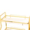 GenSDH Gold Makeup Organizer Wall Mounted Bathroom Counter Spice Rack for Bedroom Washroom Office School Kitchen view 4