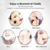 DAHSLNWKN Makeup Mirror Wall Mounted, Magnifier 10x Round Makeup Mirror, 360 Rotation Double-Sided Makeup Mirror, for Makeup, Shaving(Rose Gold) view 4