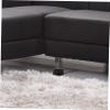 Hoement 4pcs Bed Leg Pads College Dorm Bed Risers Furniture Risers for Chairs Tables Couches view 3