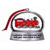 Personalized Friendly Folks Train Snow Globe Magnet - Great Gift! view 2