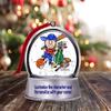 Personalized Friendly Folks Future Athlete - Female Snow Globe Magnet - Great Gift! view 1