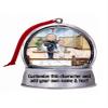 Personalized Friendly Folks Communion, Boy - Male Priest Snow Globe Magnet - Great Gift! view 2