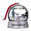 Personalized Name That Toon Music Teacher Snow Globe Magnet - Great Gift! view 2