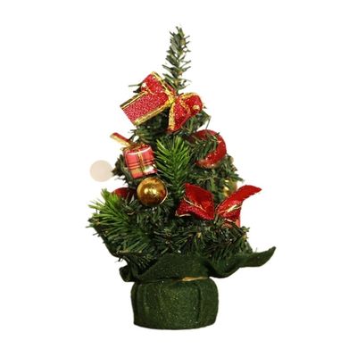 Christmas Tree Ornaments Small Christmas Tree Trumpet Christmas Tree Christmas Desktop Decoration Christmas Tree Decoration Supplies 20cm Christmas Decoration(G)