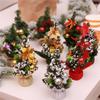 Christmas Tree Ornaments Small Christmas Tree Trumpet Christmas Tree Christmas Desktop Decoration Christmas Tree Decoration Supplies 20cm Christmas Decoration(G) view 4