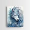 11x14 Fantasy Wall Art Canvas Print (Blue Dragon) view 4