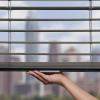 BlindsCordless BlindsVenetian BlindMini Blinds2 inch Blinds Aluminum BlindsVinyl BlindsWindow BlindsDoor BlindsHorizontal Window BlindsBlinds for Windows.Black.55 1/2" W x 94" H view 2