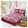 Cotton Soft Bedclothes Queen King Size Bedding Sets Quilted Thick Bed Spread Duvet Cover Bed Sheet Set Pillowcase 4/6Pcs,Bed view 2