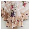Cotton Soft Bedclothes Queen King Size Bedding Sets Quilted Thick Bed Spread Duvet Cover Bed Sheet Set Pillowcase 4/6Pcs,Bed view 3