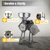 1500W Commercial Grain Grinder Mill, 110V Electric Dry Grain Grinder Mill Powder Machine, Corn Grinder Mill, Dry Cereals Rice Wheat Corn Mills with Funnel.(Black) view 3