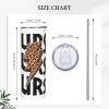 Leopard Thunder Nurse Stainless Steel Vacuum Insulated Tumbler 20 oz Coffee Mug with Leak-Proof Flip Lid Metal Straw Cleaning Brush cup gift view 4
