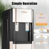 5 Gallon Bottom Loading Water Dispenser, Hot Cold Water Dispenser for 5 Gallon Bottle, Practiacal Freestanding Water Cooler Dispenser Bottom Load for HomeOfficeDormitory (Gold) view 4