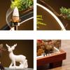YOUQUEEN Tabletop Fountains Tabletop Fountains Creative Simple Water Ornaments Desktop Ceramic Fountain Home Living Room Circulating Water Glass Fish Tank Ornaments Indoor Tabletop Water Fountain view 4