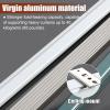 Heavy Duty Curtain Track, Curtain rods, Sliding Curtain Track, Sound Proof Curtains Track, with Mute Rollers, for Straight & Bay Window Rail Top Or Face Fix All Fixings(White,1.30m/4.26FT) view 3