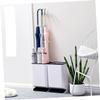 ADOCARN Detachable Umbrella Holder Rack Leakproof Six-hole Stand for Handle Umbrellas Compact Storage for Entryway Black Random Base Style view 4