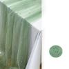 Pearl Tulle Table Runner for Wedding,Pearl Embellished Sheer Tablecloth Table Runners for Engagement Arch Dessert Table Decorations (Green, 1pcs 150x300cm(59x118inch)) view 1