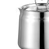HomeLoft Basics Deep Fryer, for Oil, Cooking Pot Made of Stainless Steel, Practical Saver, 1.5L view 2
