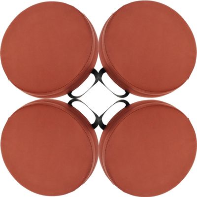 1/2/4/6 Pcs Flexible Floor Cushion for Classroom, Waterproof Cushions Easy to Clean and Carry,14/16''x2/3''Soft Cushion for Learning Sitting Daycare School Chair Yoga and Meditation(#8,4pcs:40x8cm/16x