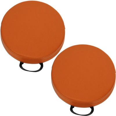 1/2/4/6 Pcs Flexible Seating for Classroom Bulk Round Floor Cushions for Colorful Round Floor Seating Classroom Floor Flexible Seating Cushions with Handles for Adults School Office(12,2pcs:35x5cm/13.