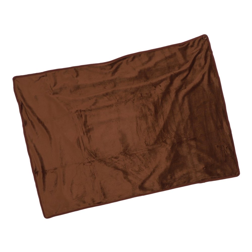 Adjustable Temperature Control Heating Blanket, Multifunctional Lap Cover for Camping, Fishing, and More, USB Electric Heated Blanket with Quick Heating (Coffee Color)