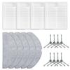 17Pcs/Set Side Brush HEPA Filter Mop Cloth Vacuum Cleaner Accessories.Compatible For Honiture V8 Pro view 2