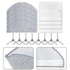 17Pcs/Set Side Brush HEPA Filter Mop Cloth Vacuum Cleaner Accessories.Compatible For Honiture V8 Pro view 4