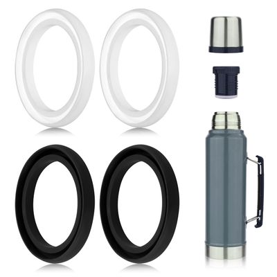 4pcs Silicone Replacement Gaskets for 20oz 1.0 QT 1.5 QT 2 QT 2.5 QT