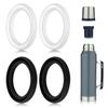 4pcs Silicone Replacement Gaskets for 20oz 1.0 QT 1.5 QT 2 QT 2.5 QT view 1