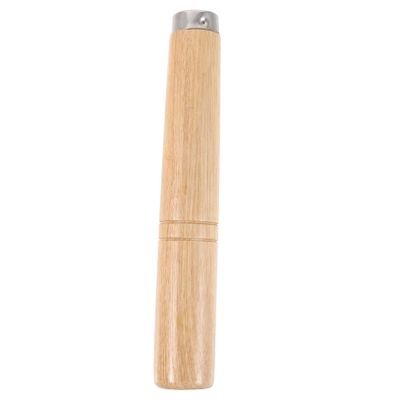 Wooden Replacement Handle for Cooking Pots and Pans, Beige Iron