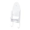 Wall Mounted Iron Rack and Ironing Board Shelf White Pbt Holder view 1