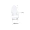 Wall Mounted Iron Rack and Ironing Board Shelf White Pbt Holder view 2