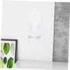 Wall Mounted Iron Rack and Ironing Board Shelf White Pbt Holder view 3